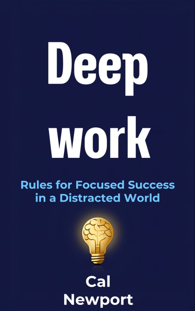 Deep Work by Cal Newport cover