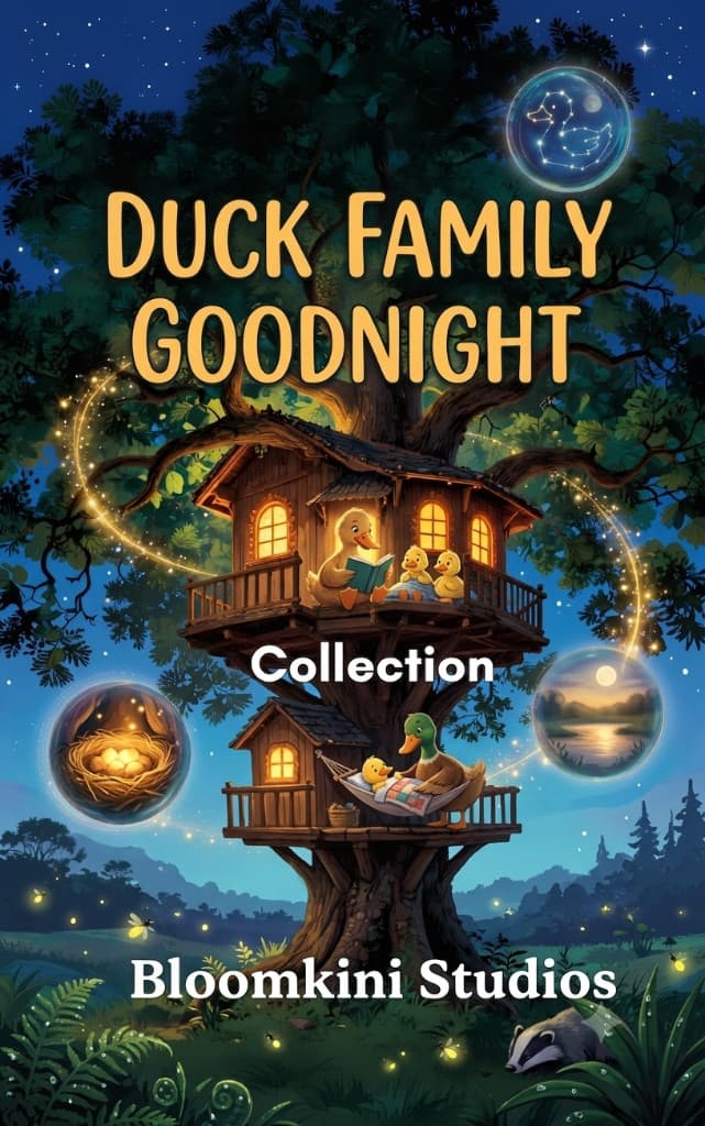 Duck Family Goodnight by Bloomkini Studios cover