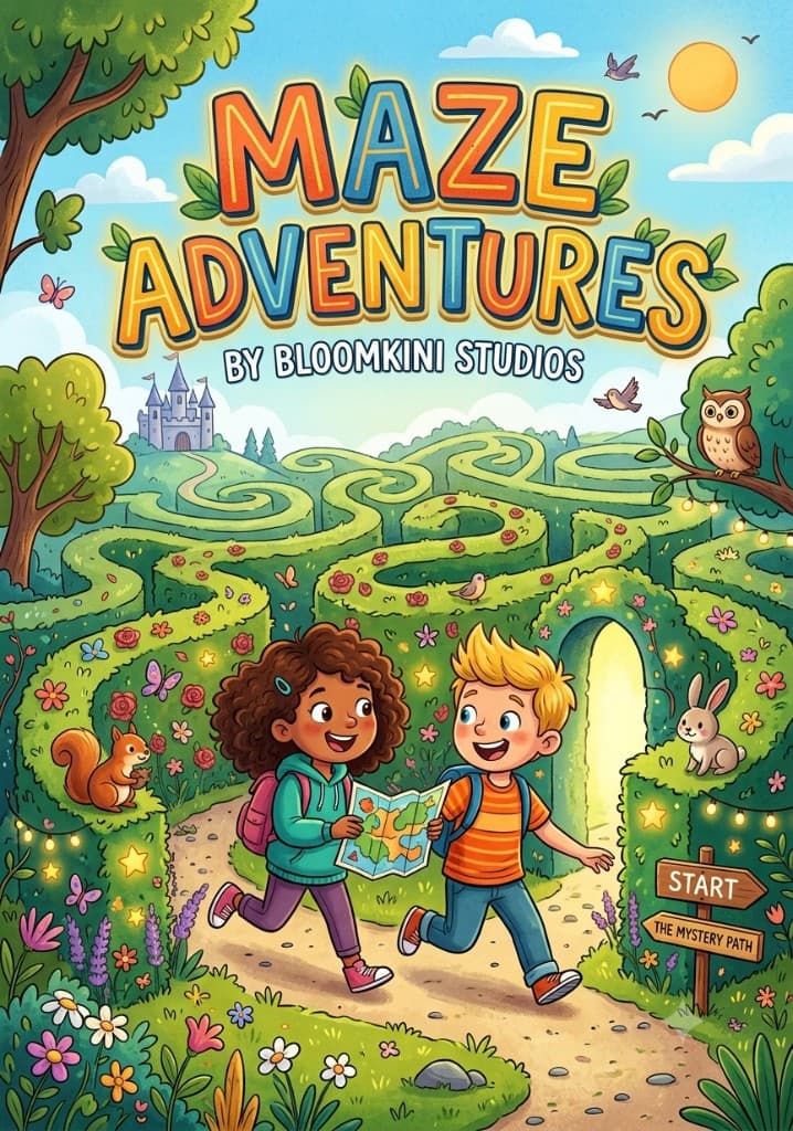 Maze Adventures by Bloomkini Studios cover