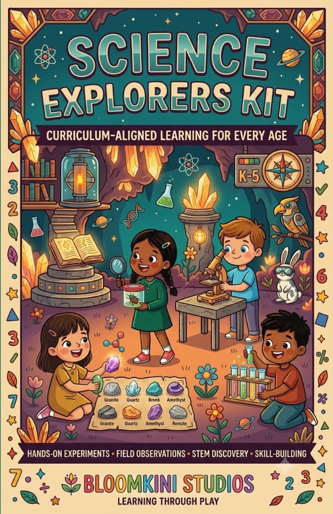 Science Explorers Kit by Bloomkini Studios cover